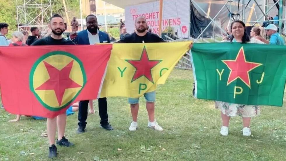 Σάλος στη Σουηδία με βουλευτές που φωτογραφήθηκαν με σημαία του PKK - Οργή της Τουρκίας