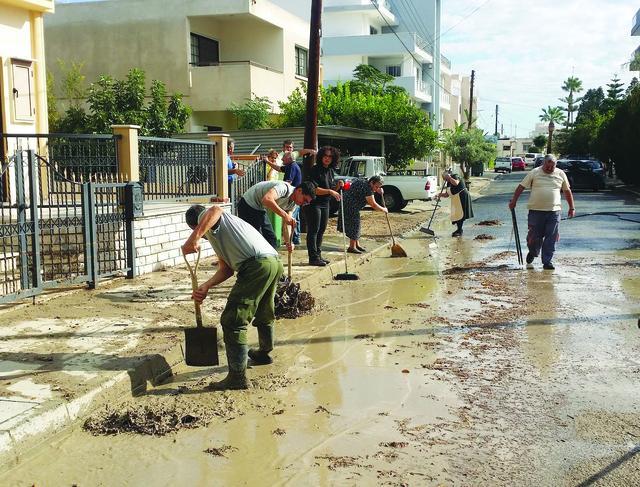 Οργή στην Αραδίππου για το σκάλωμα των αντιιπλημμυρικών