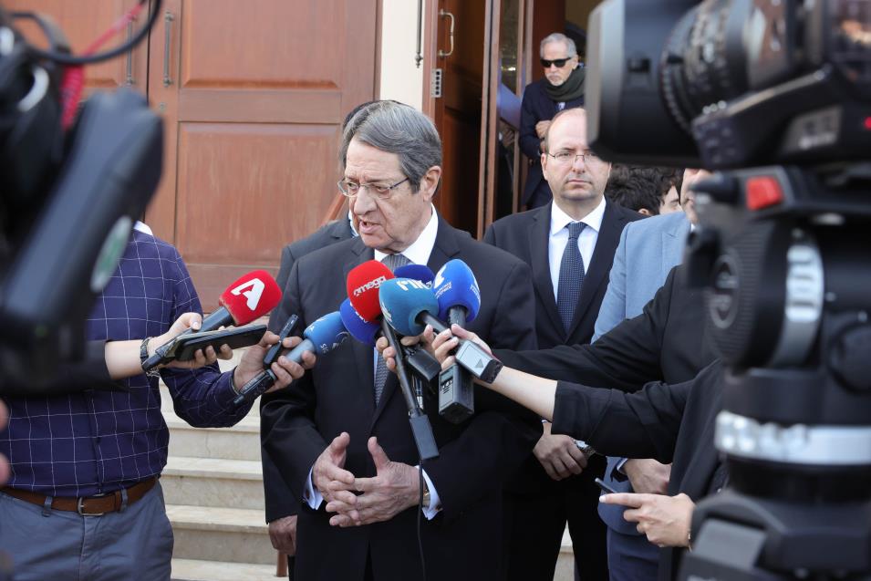 Πρόεδρος Αναστασιάδης: «Το διεθνές δίκαιο δεν ερμηνεύεται κατά τα μυαλά του κ. Ερντογάν»