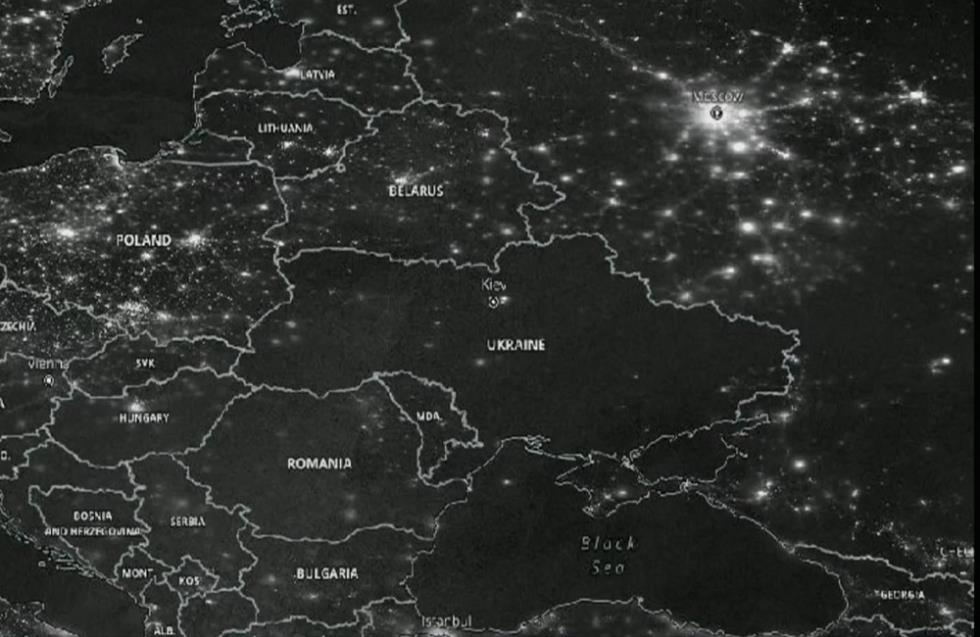 Χωρίς ρεύμα και νερό η μισή Ουκρανία – Δορυφορικές εικόνες δείχνουν το μέγεθος της συσκότισης
