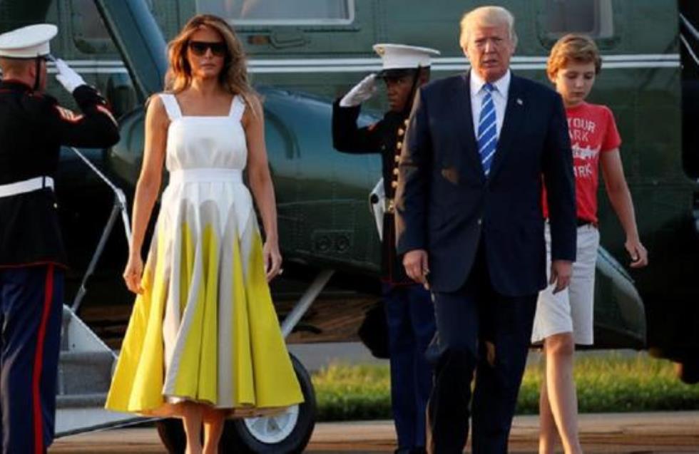 Το φόρεμα της Μελάνια Τραμπ που ξεπούλησε μέσα σε λίγες ώρες