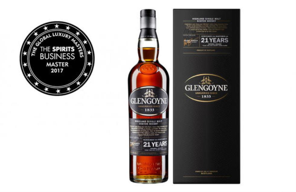 Glengoyne 21 Year Old Highland Single Malt Scoops Master Medal