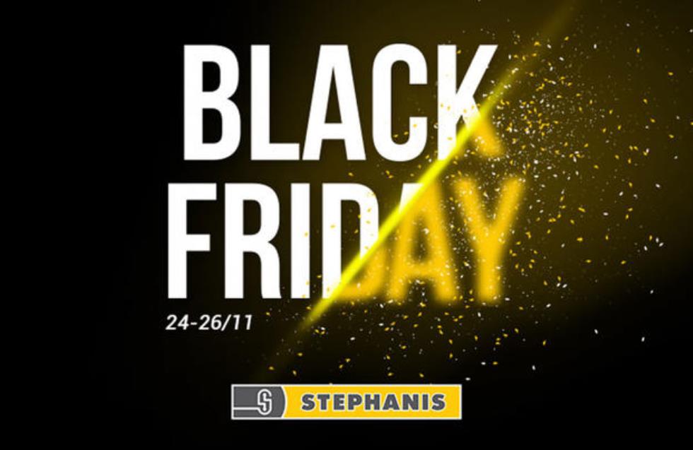 Black Friday Weekend στα καταστήματα STEPHANIS!