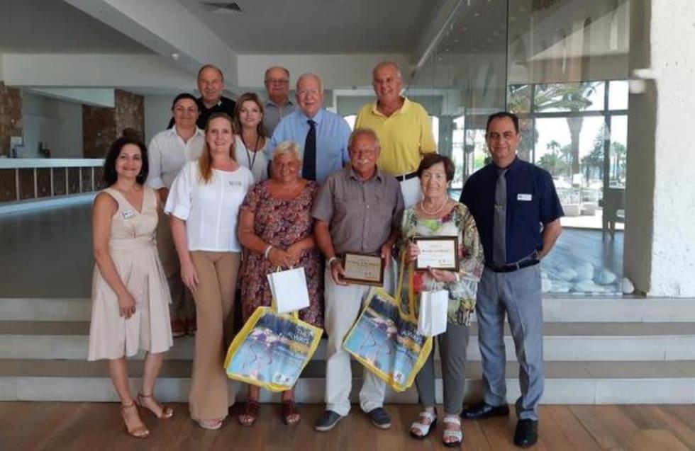 Επαναλαμβανόμενους τουρίστες στη Λάρνακα τίμησε η ΕΤΑΠ