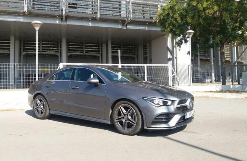 Δοκιμαστική οδήγηση με τη Mercedes-Benz CLA180d