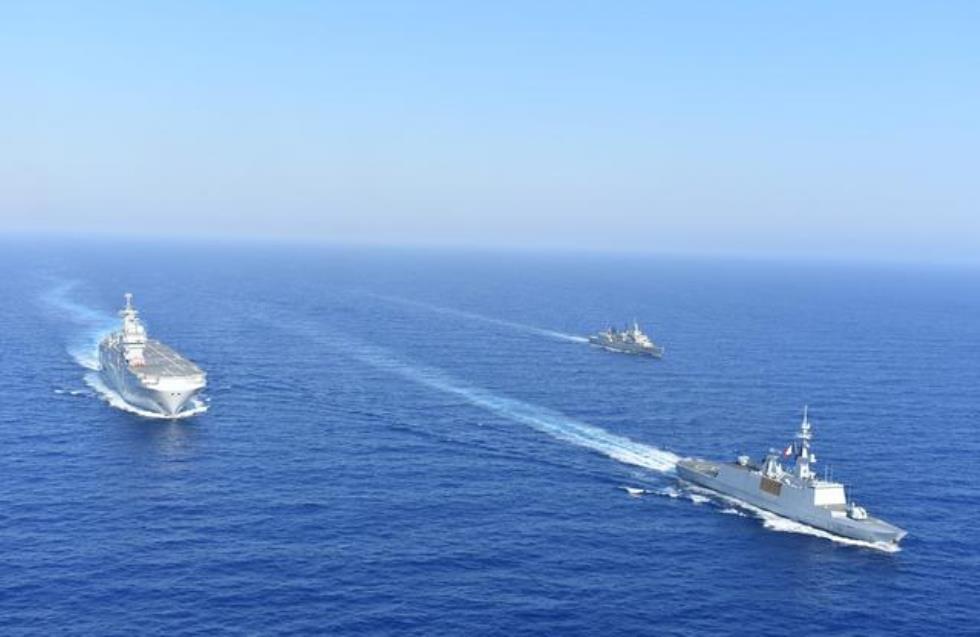Ελληνο-γαλλικό μήνυμα προς Τουρκία: Κοινή ναυτική άσκηση στην Αν. Μεσόγειο (φωτογραφίες)