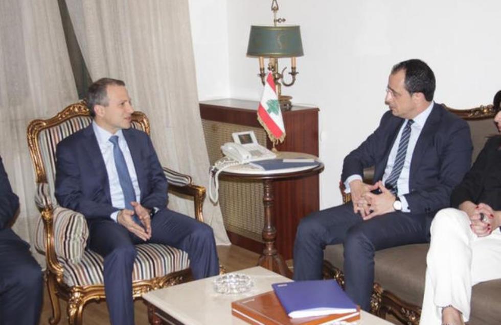 Κυπριακό και διμερείς σχέσεις συζήτησε ο ΥΠΕΞ στο Λίβανο