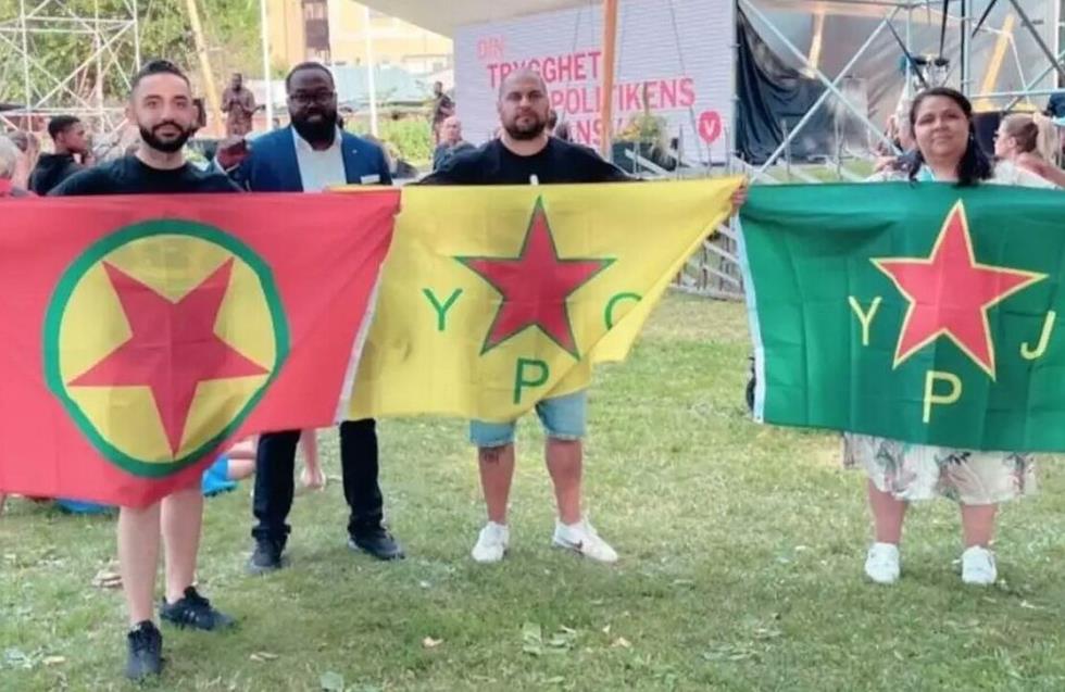 Σάλος στη Σουηδία με βουλευτές που φωτογραφήθηκαν με σημαία του PKK - Οργή της Τουρκίας