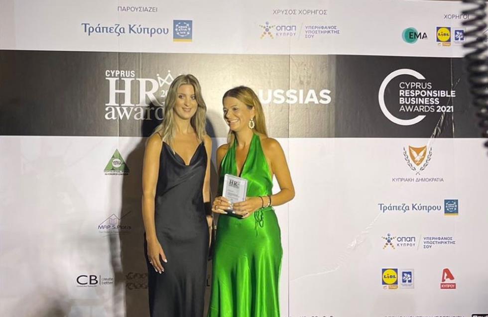 Σημαντική διάκριση απέσπασε το τμήμα Ανθρώπινου Δυναμικού του Πανεπιστημίου UCLan Cyprus στη φετινή τελετή απονομής βραβείων Cyprus HR Awards