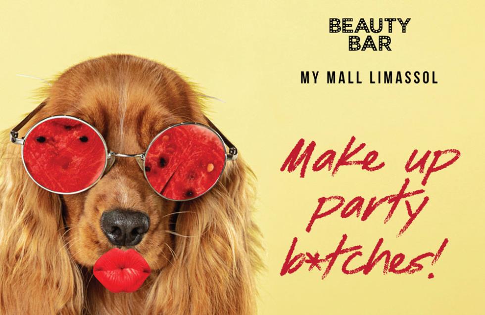 Τα καταστήματα καλλυντικών Beauty Bar διοργανώνουν MAKEUP PARTIES και στηρίζουν την Simba Animal Aid Cyprus