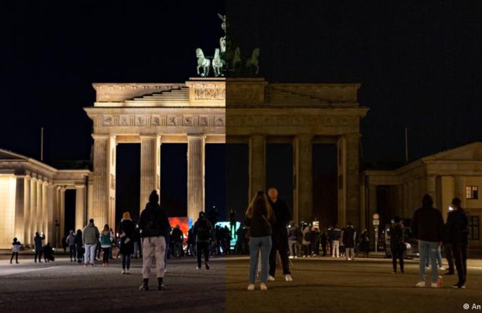 Νυχτερινό Βερολίνο «χωρίς» Πύλη του Βρανδεμβούργου;