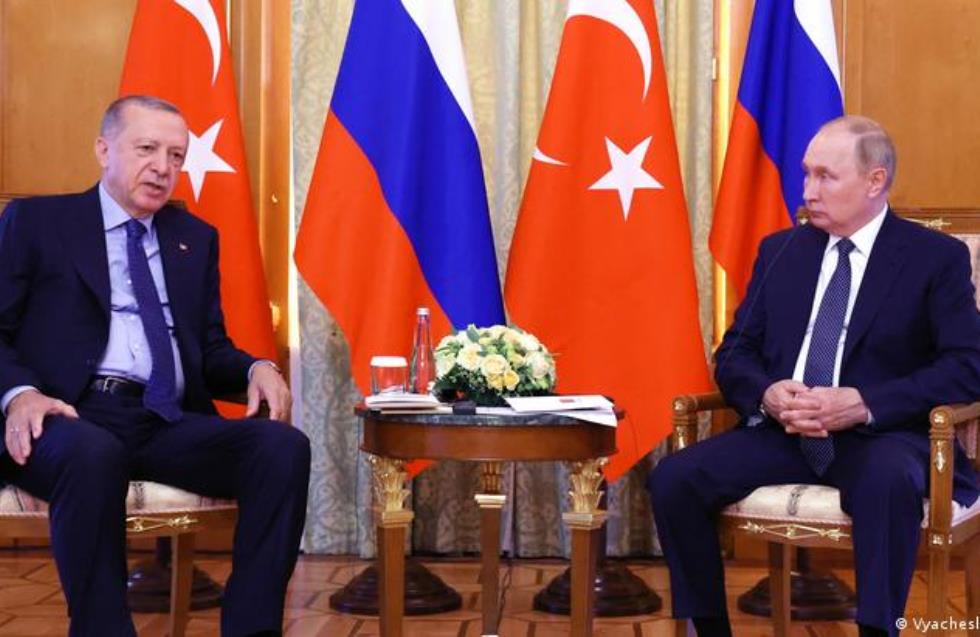 Πούτιν και Ερντογάν συσφίγγουν τις διμερείς σχέσεις τους