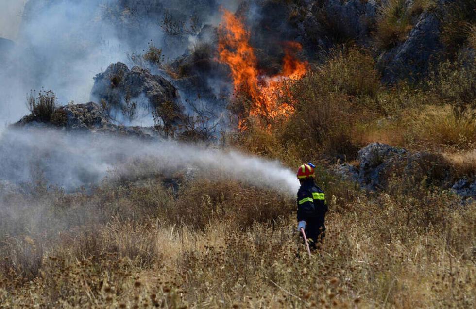Υπό πλήρη έλεγχο δασική πυρκαγιά σε περιοχή του Δήμου Πόλης Χρυσοχούς