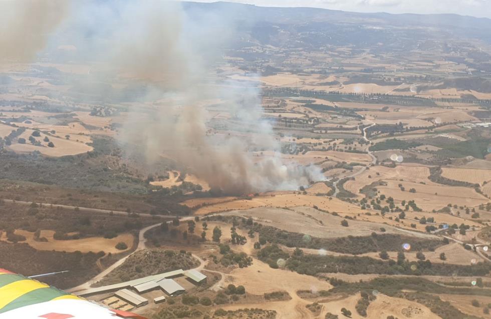 Υπό διαχείριση η πυρκαγιά στην περιοχή Πελαθούσας - Φόβοι για αναζωπύρωση λόγω ισχυρών ανέμων