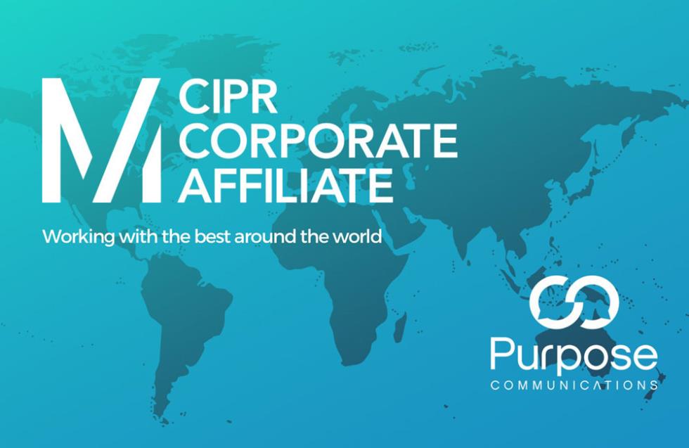 Η Purpose Communications στο διεθνές δίκτυο συνεργατών επικοινωνίας του CIPR