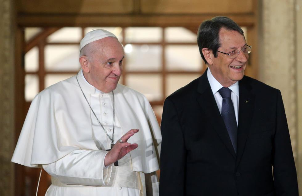 Για τρίτη φορά στο Βατικανό ο Πρόεδρος Αναστασιάδης - Θα συναντήσει τον Πάπα Φραγκίσκο