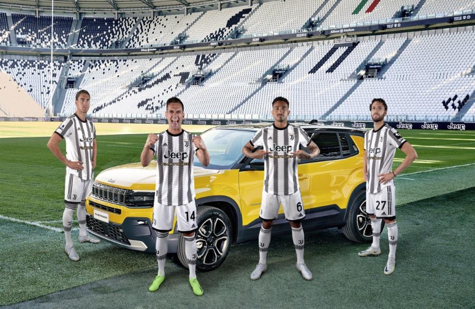 Το νέο Jeep® Avenger έκανε την εμφάνιση του στις στολές της Juventus