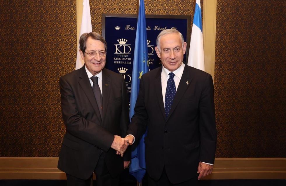 Στο Ισραήλ ο Πρόεδρος Αναστασιάδης - Συναντήθηκε με τον Βενιαμίν Νετανιάχου