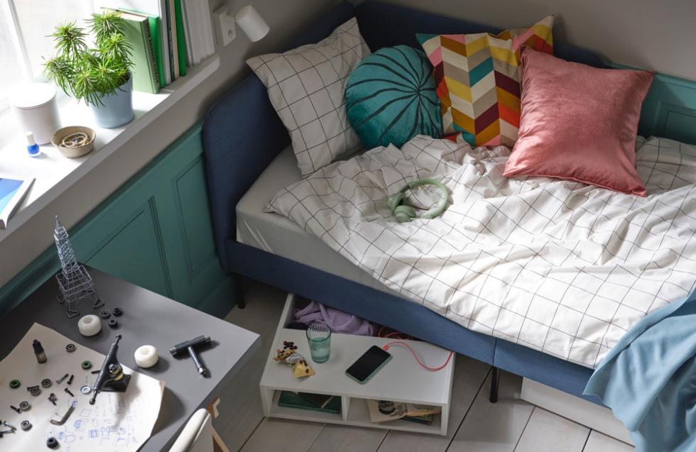 Η ΙΚΕΑ προτείνει ιδέες και έξυπνες λύσεις για το εφηβικό υπνοδωμάτιο