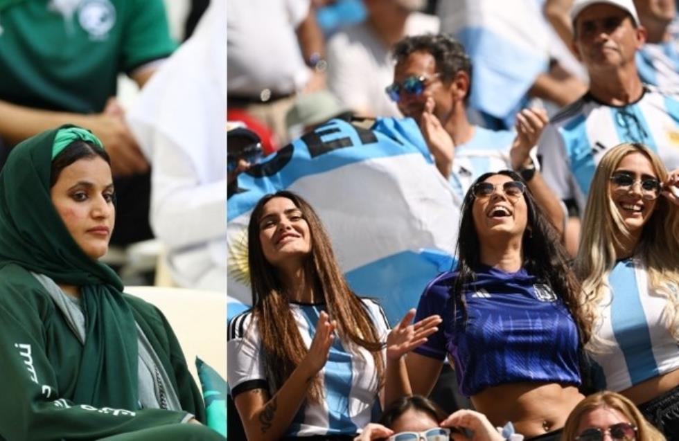 Σαουδική Αραβία και Αργεντινή: Δύο διαφορετικοί κόσμοι- Από τη μία τα κολλητά  μπλουζάκια...