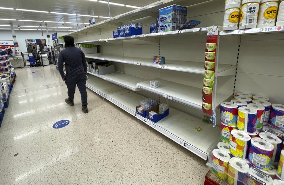 Βρετανία: Οι αγρότες προειδοποιούν για ελλείψεις τροφίμων σε σούπερ μάρκετ