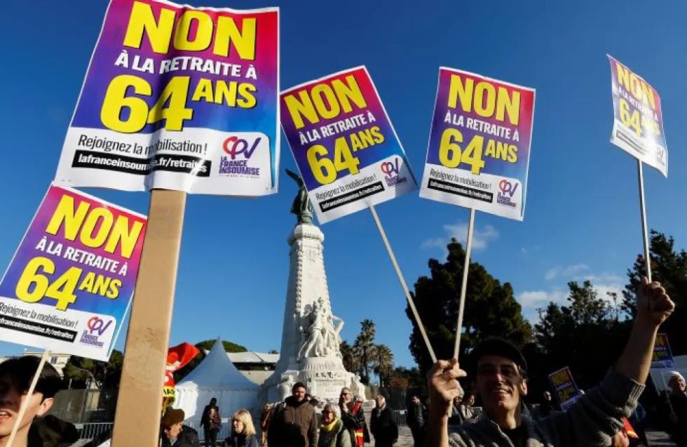 Πυρετός απεργιακών κινητοποιήσεων σε Γαλλία και Βρετανία - Στους δρόμους για συντάξεις και μισθούς