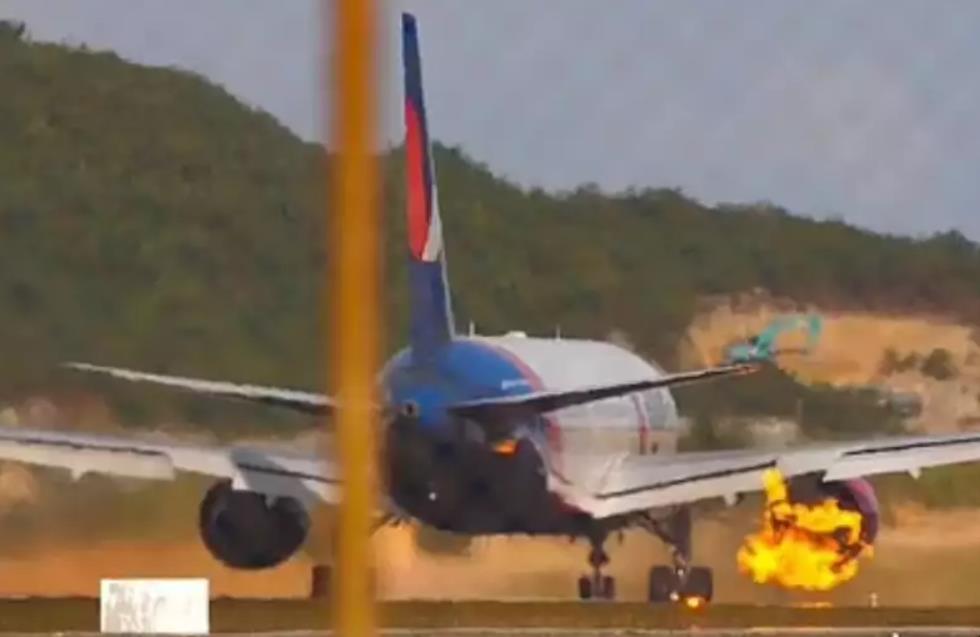 Απογείωση τρόμου στην Ταϊλάνδη: Στις φλόγες κινητήρας τουριστικού αεροπλάνου