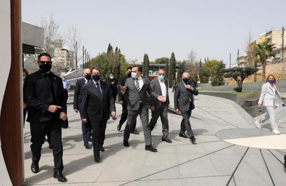 Πρόεδρος Αναστασιάδης από πλατεία Ελευθερίας: «Ιδιαίτερα ευτυχής γιατί η Λευκωσία αλλάζει»
