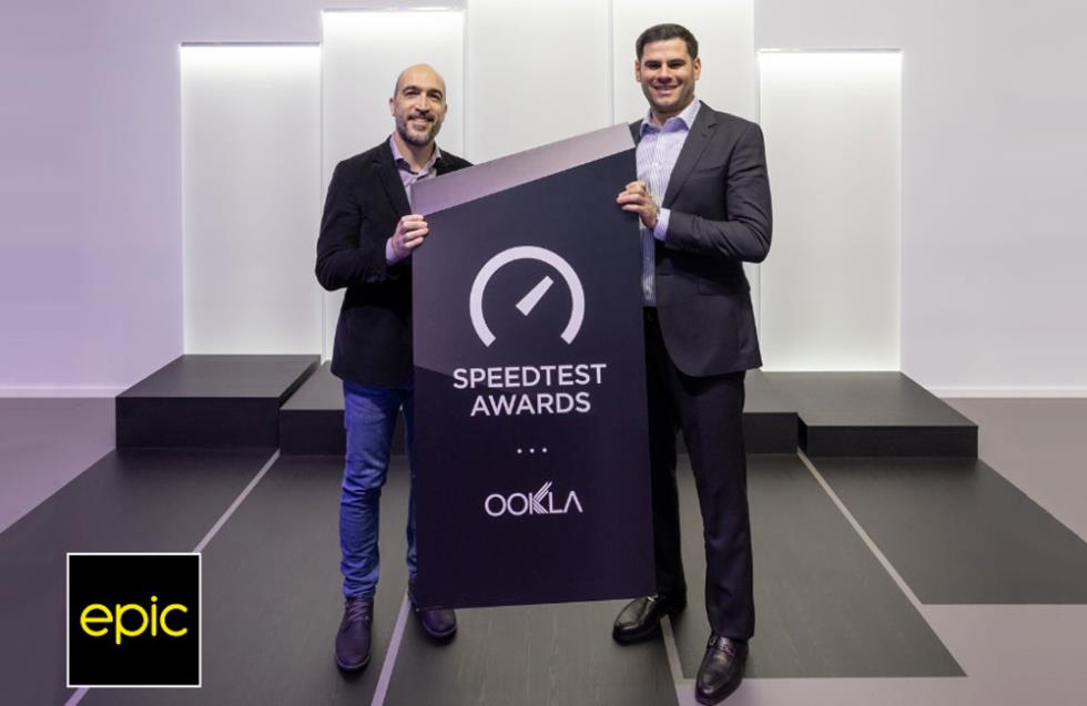Η Ookla βράβευσε την Epic ως το Γρηγορότερο Δίκτυο Σταθερού Internet στην Κύπρο, στο Mobile World Congress 2024